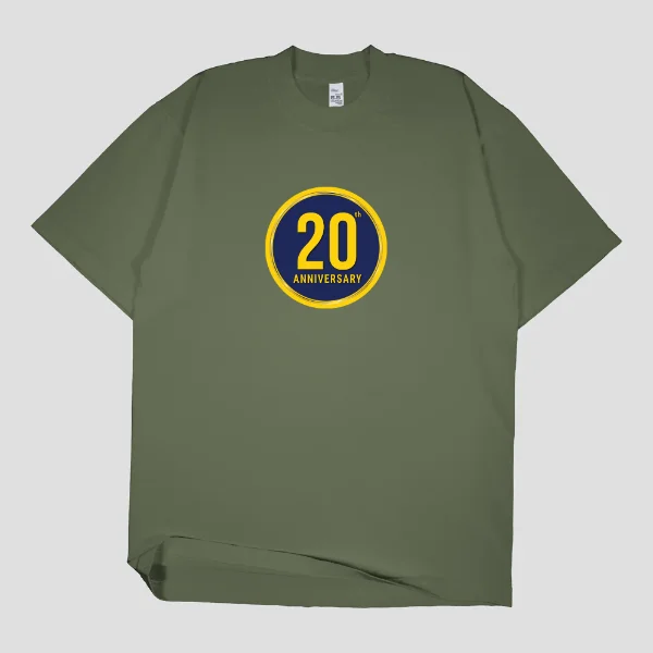 Los Angeles Apparel - 1801GD Garment Dyed T-Shirt (Heavy weight)