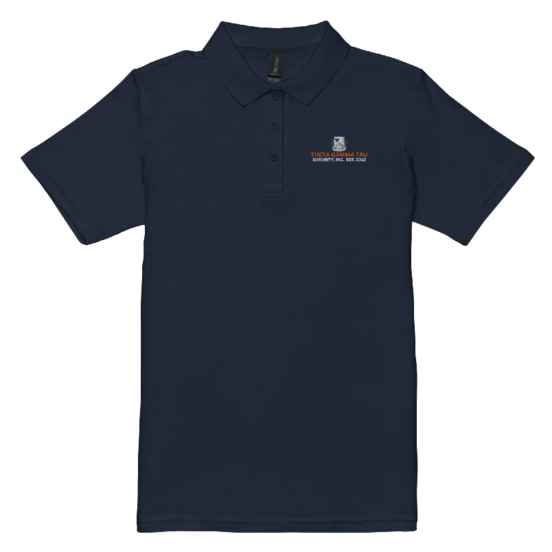 Theta Gamma Tau Polo (Navy)