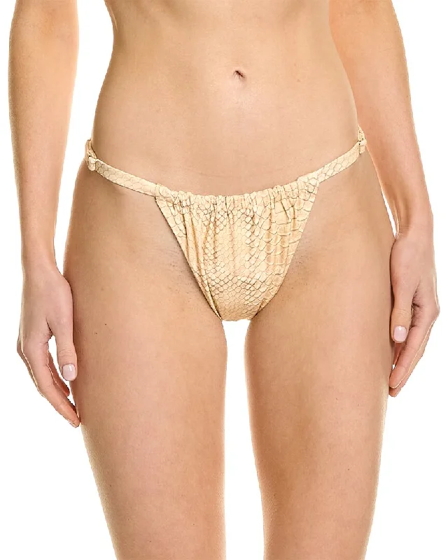 WeWoreWhat Adjustable Ruched Bottom