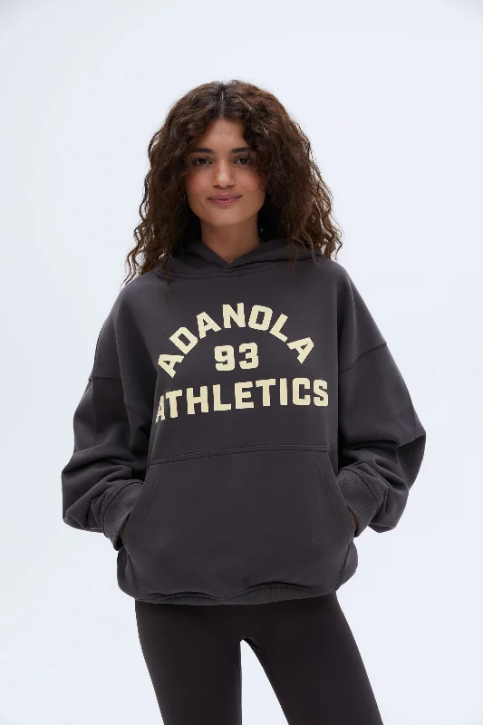 Campus Relaxed Hoodie - Coffee Bean