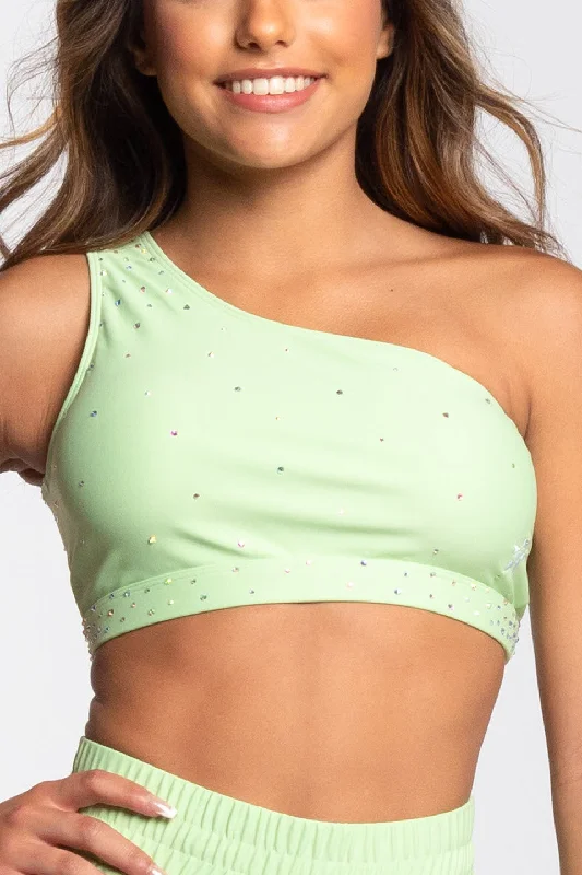 Elsa sports Bra in Pistachio