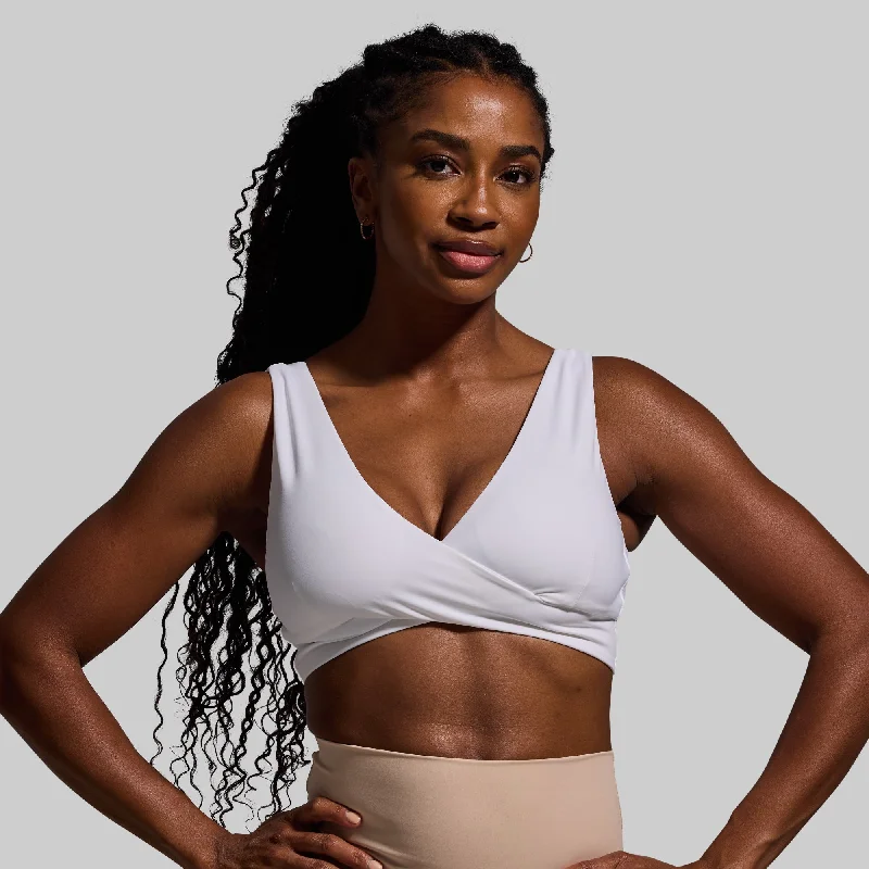 Embrace Sports Bra (White)