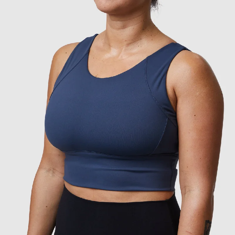 Full Strength Sports Bra (Smokey Navy)