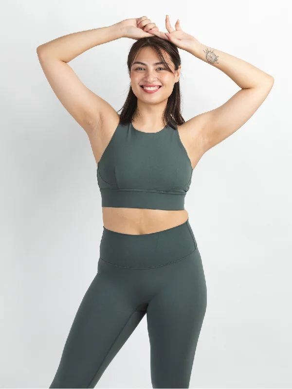 Race Pace *High Neck Sports Bra