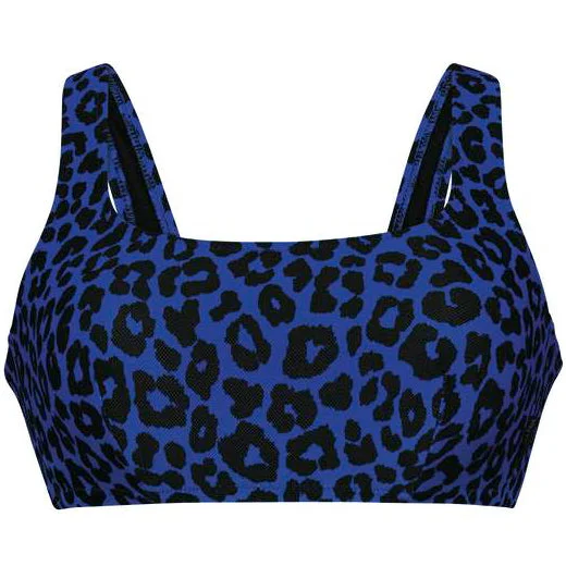 Vivi Support Bikini Top in Fusion Blue