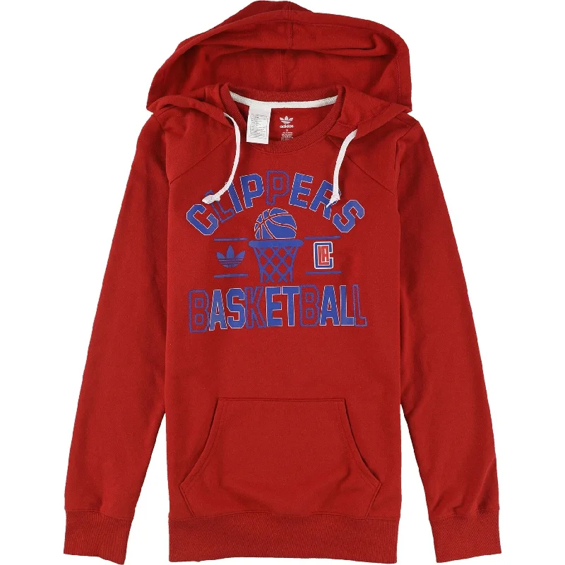 Adidas Womens La Clippers Hoodie Sweatshirt