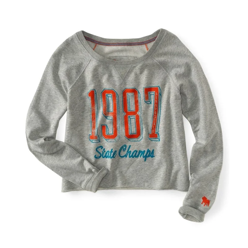 Aeropostale Womens Lightweight Crewneck Sweatshirt