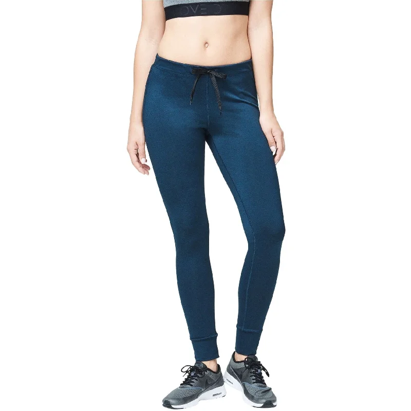 Aeropostale Womens Pull On Athletic Jogger Pants, Blue, X-Large