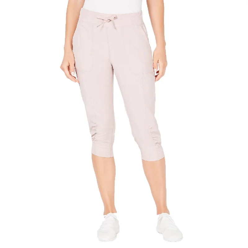 Calvin Klein Women's Commuter Active Capri Pants Pink Size Small