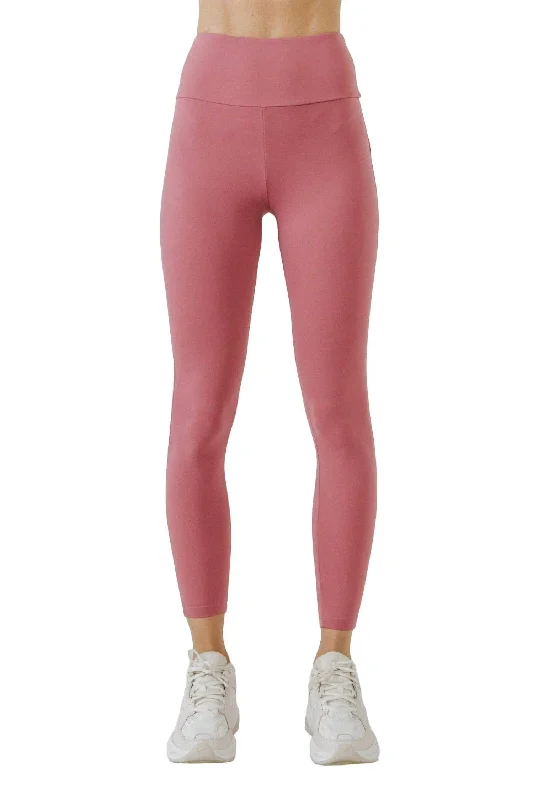 Comfortable Leggings In Cassis