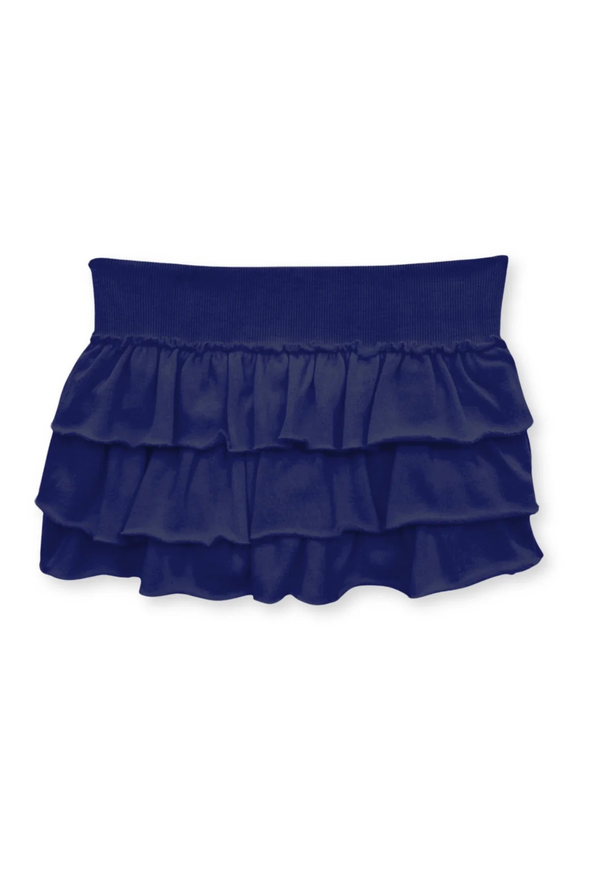 Navy Shane Ruffle Skort