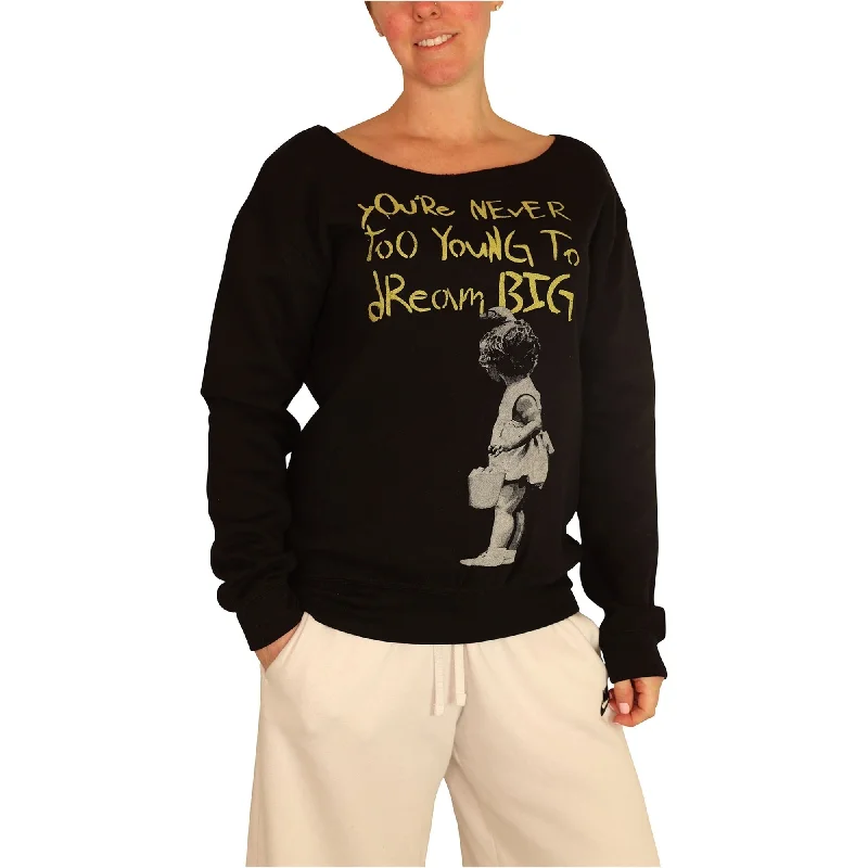 Elevenparis Womens Never Too Young Sweatshirt