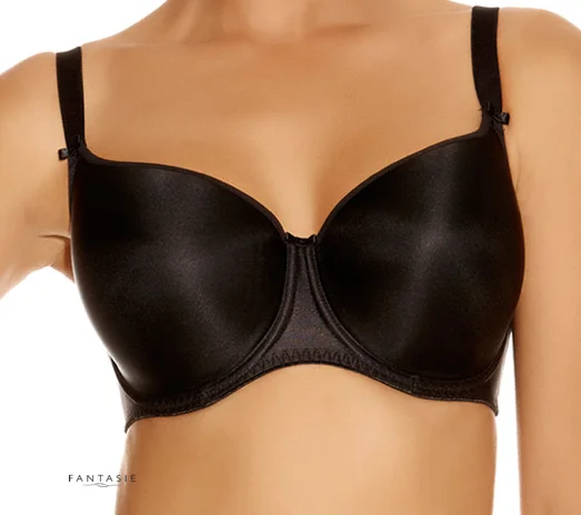 FANTASIE FL4510BLK SMOOTHING UNDERWIRE T SHIRT BRA