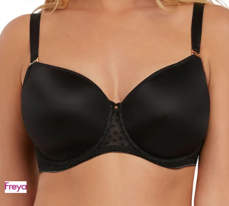 FREYA AA5200BLK STARLIGHT IDOL UNDERWIRE T SHIRT BRA