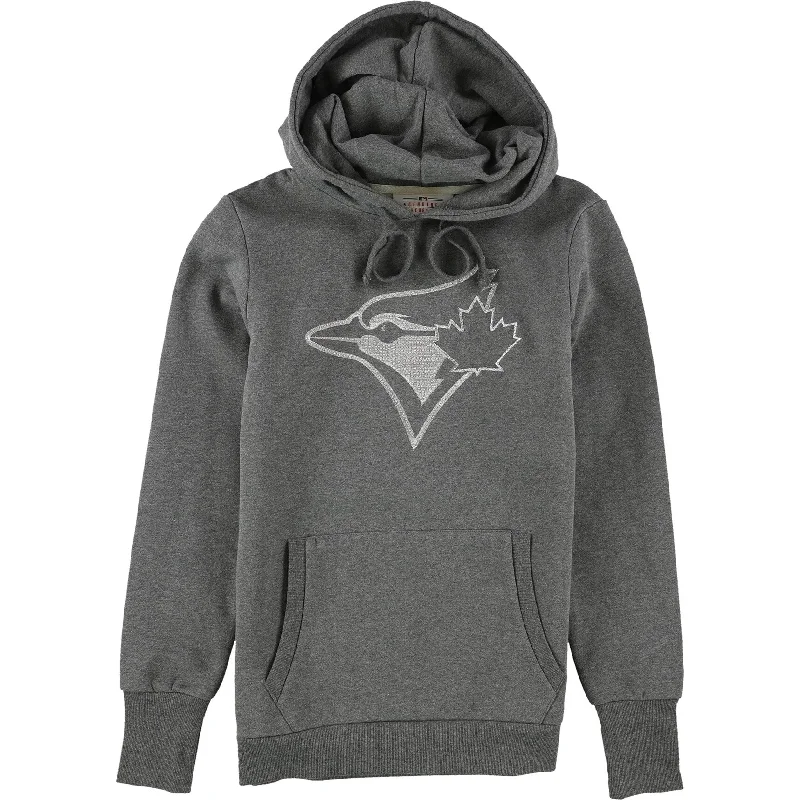 G-III Sports Womens Toronto Blue Jays Hoodie Sweatshirt, Grey, Medium