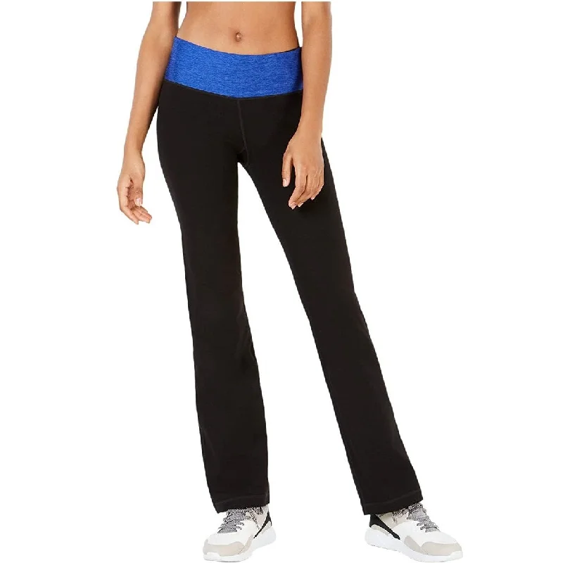 Ideology Women's Performance Yoga Pants Bright Blue Size Medium - S