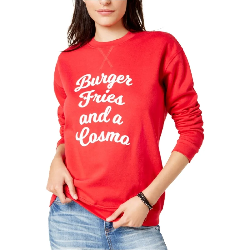 Kid Dangerous Womens Burger Fries Sweatshirt