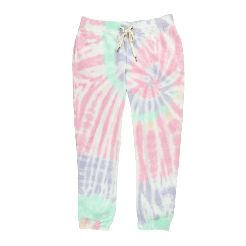 n:philanthropy Womens Tie Dye Athletic Jogger Pants, Multicoloured, Large