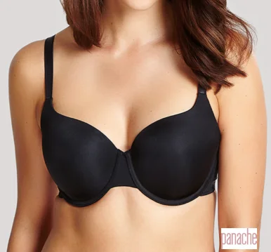 PANACHE 3376BLK PORCELAIN T SHIRT BRA