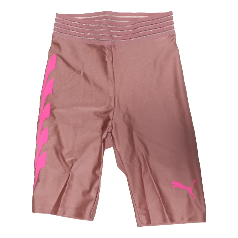 Puma Evide Biker Shorts Pink  597775-16 Women's