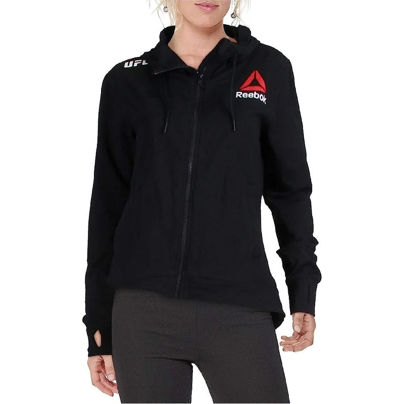 Reebok Womens Ufc Walkout Hoodie Sweatshirt