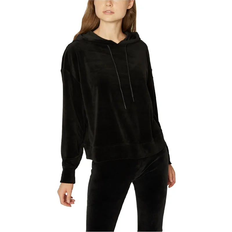 Sanctuary Clothing Womens Velour Hoodie Sweatshirt