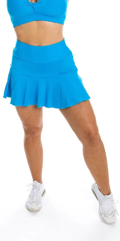 Sky Blue Eco Skort with Pockets