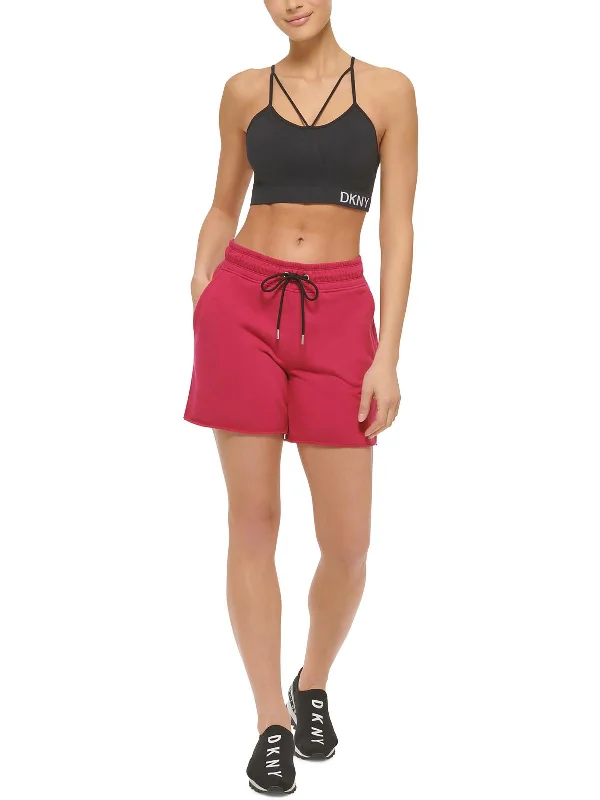 Womens Logo Fitness Shorts